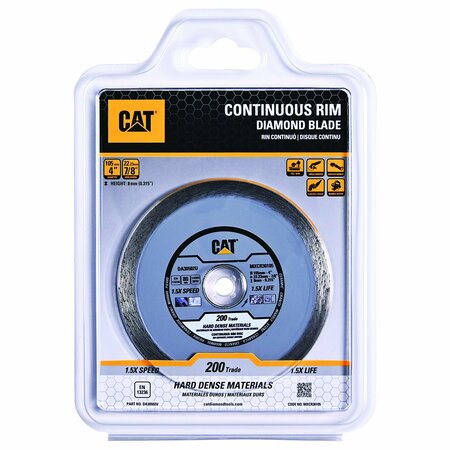 CATERPILLAR 200 Trade Tile-Hard Dense Materials 4-In Blade 105mm DA30502U